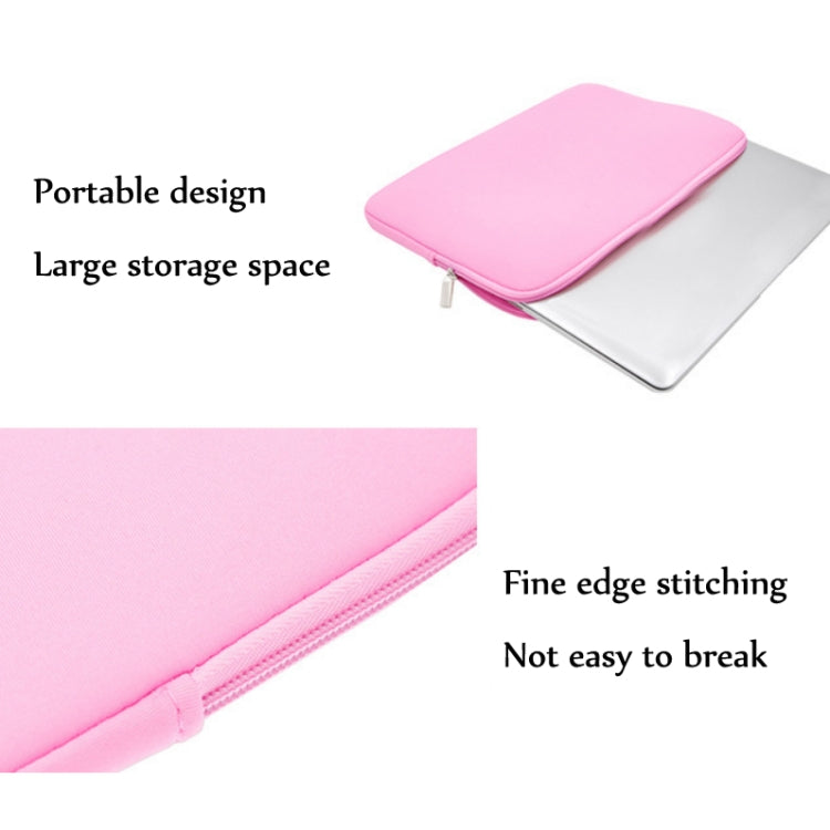 Laptop Anti-Fall and Wear-Resistant Lliner Bag For MacBook 13 inch(Pink) - Protective Bags by buy2fix | Online Shopping UK | buy2fix