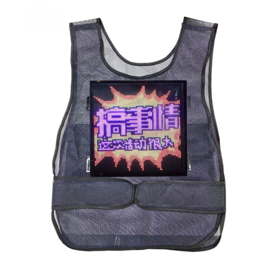 ys-kl20 Outdoor Mobile Advertising Screen Waterproof Flexible Wearable LED Display Vest - LED Billboard by buy2fix | Online Shopping UK | buy2fix