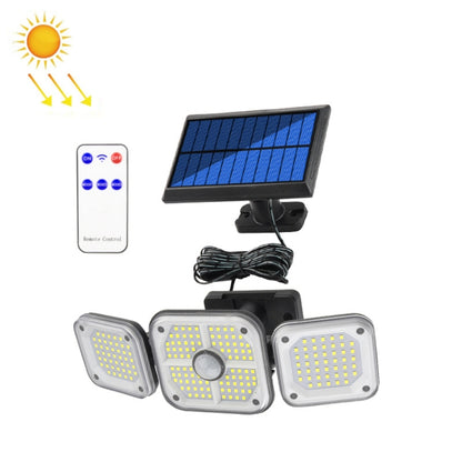 186 LED Solar Split Type Courtyard Lamp Outdoor Waterproof Corridor Garden Human Body Sensing Street Light - Solar Lights by buy2fix | Online Shopping UK | buy2fix