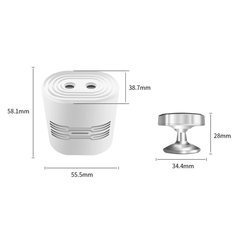 C209 USB Charge Mini Laser Stage Atmosphere Light, Specification: 8 In 1 Style (White) - Stage Lighting by buy2fix | Online Shopping UK | buy2fix