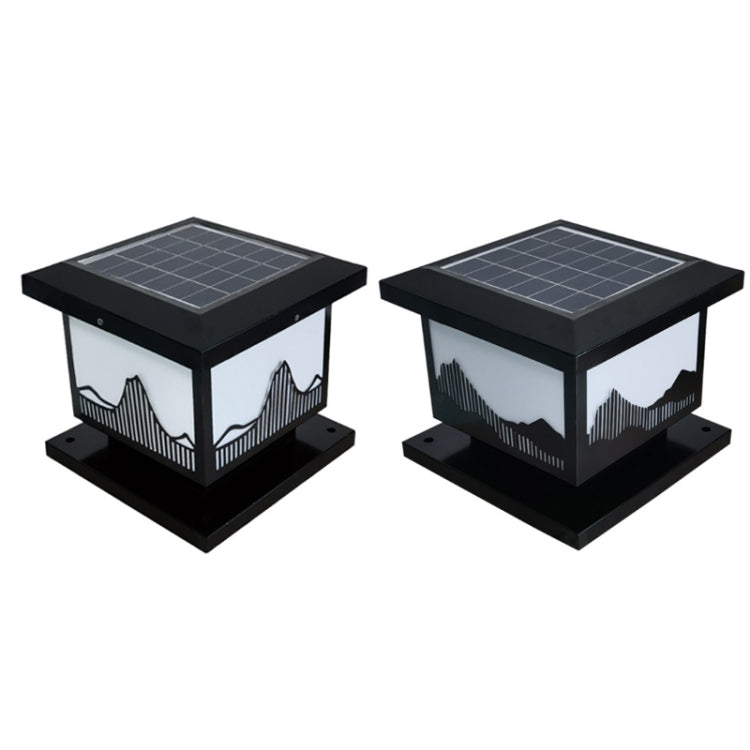 Outdoor Doorpost Waterproof Solar Landscape Light(Mountain Stream) - Solar Lights by buy2fix | Online Shopping UK | buy2fix