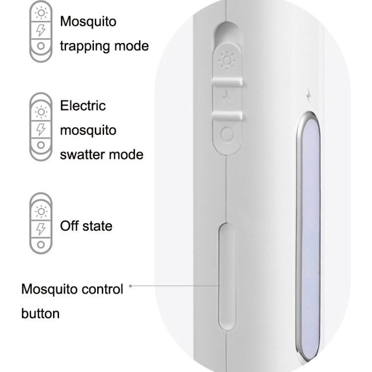 USB Household Electric Mosquito Swatter Purple Light Mosquito Attracting Lamp(Green) - Fly Swatter by buy2fix | Online Shopping UK | buy2fix