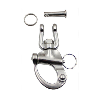 Yachting Sailing Stainless Steel Coil Type Rotary Spring Shackle, Specification: 70mm - Marine Accessories & Parts by buy2fix | Online Shopping UK | buy2fix