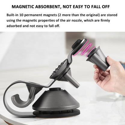 For Dyson Supersonic Hair Dryer Stand Holder With Cable Storage Function(Black Nickel) - Hair Dryers & Accessories by buy2fix | Online Shopping UK | buy2fix