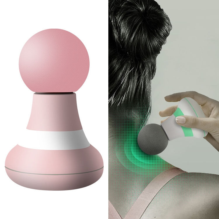 Mini Fascia Device Smart Whole Body Muscle Vibrating Massage Relaxer, Style: Ordinary Model (Pink) - Massage & Relaxation by buy2fix | Online Shopping UK | buy2fix