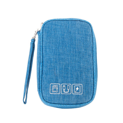 RH532 Mini Multifunctional Digital Storage Bag(Lake Blue) - Digital Storage Bag by buy2fix | Online Shopping UK | buy2fix