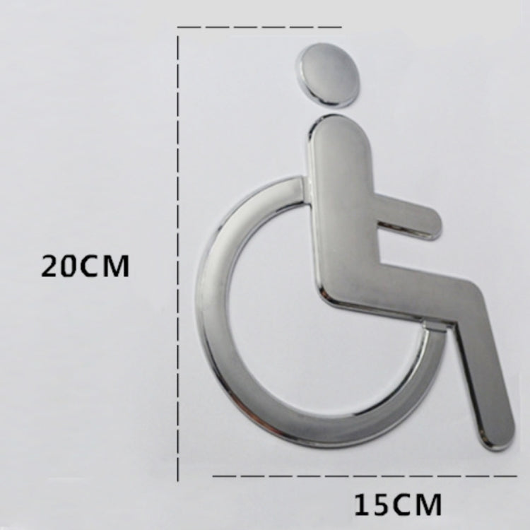 Disabled Toilet Signs Prompts Signs Wall Stickers - Ornaments by buy2fix | Online Shopping UK | buy2fix