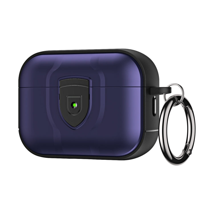 For AirPods Pro 2 TPU + PC Full Wrap Type Protection Case Cover(Purple) - For AirPods Pro 2 by buy2fix | Online Shopping UK | buy2fix