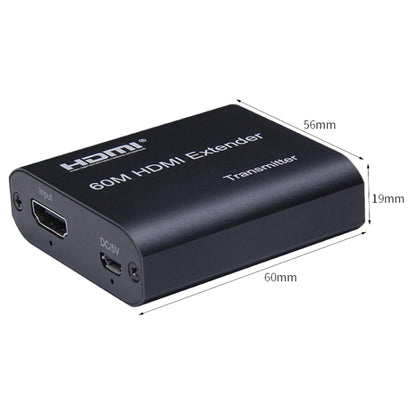 BW-HE60U HDMI Extender 60m RJ45 To HDMI Network Cable Transmission - Amplifier by buy2fix | Online Shopping UK | buy2fix