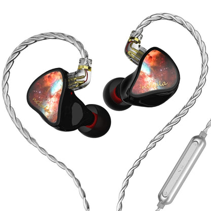 CVJ In-Ear Earplug Style Resin Interchangeable Cable Earphone, Style: Star Cloud With Mic - In Ear Wired Earphone by CVJ | Online Shopping UK | buy2fix