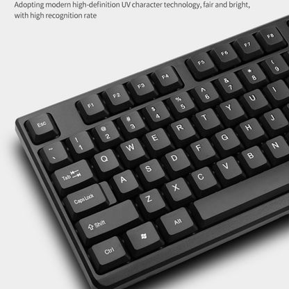 K-Snake KM007 Wired Keyboard And Mouse Set Desktop Computer Keyboard, Style: With Mouse - Wired Keyboard by K-Snake | Online Shopping UK | buy2fix