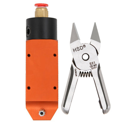 HSD MS-5+S2.1 Cut Metal Set 2 In 1 Pneumatic Snip Plier Cutting Metal Plastic Model Scissor Tool - Pliers by HSD | Online Shopping UK | buy2fix