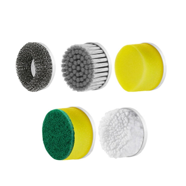 Sponge  Replace Brush Head Electric Handheld Scrubber Heads Home Washing Tools - Sponges, Cloths & Brushes by buy2fix | Online Shopping UK | buy2fix