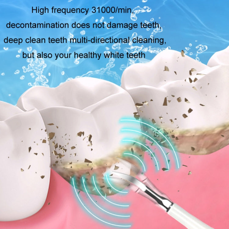 6 In 1 Electric Dental Scaler Calculus Removal Teeth Cleaning Set, Color: White Exclusive - Oral Irrigators by buy2fix | Online Shopping UK | buy2fix