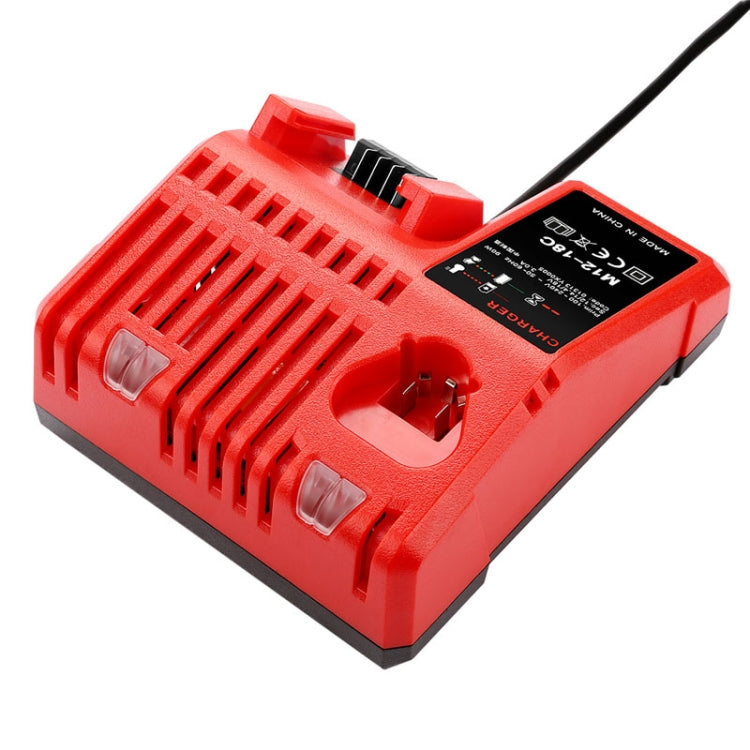 M12-18C For Milwaukee 18V Power Tools Battery Charger, Plug: EU - Electric Saws & Accessories by buy2fix | Online Shopping UK | buy2fix