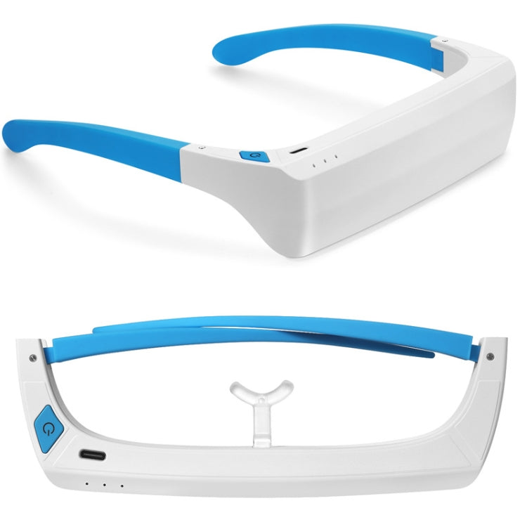 SAD Light Therapy Glasses Wearable UV-Free Blue & White LED Light Therapy Lamp Japanese Version - Others by buy2fix | Online Shopping UK | buy2fix