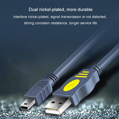 JINGHUA USB2.0 To T-Port Connection Cable MINI5Pin Data Hard Disk Cable, Length: 1.5m - USB Cable by JINGHUA | Online Shopping UK | buy2fix