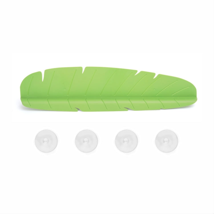 Leaf Shape Kitchen Sink Silicone Water Deflector Home Dishwashing Suction Cup Anti-splash Tools(Green) - Gadgets by buy2fix | Online Shopping UK | buy2fix