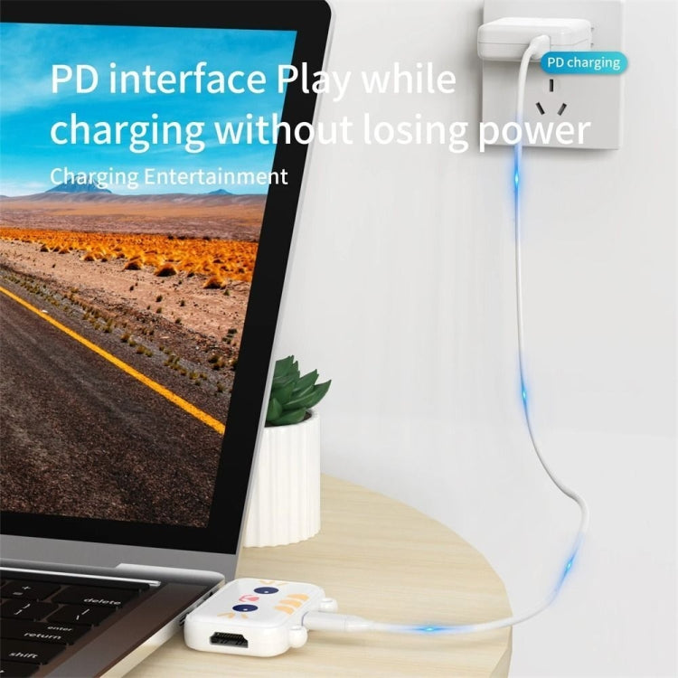 3 In 1 USB Hub For iPad / Phone Docking Station, Port: 3A USB3.0+USB2.0 x 2 White - USB 3.0 HUB by buy2fix | Online Shopping UK | buy2fix