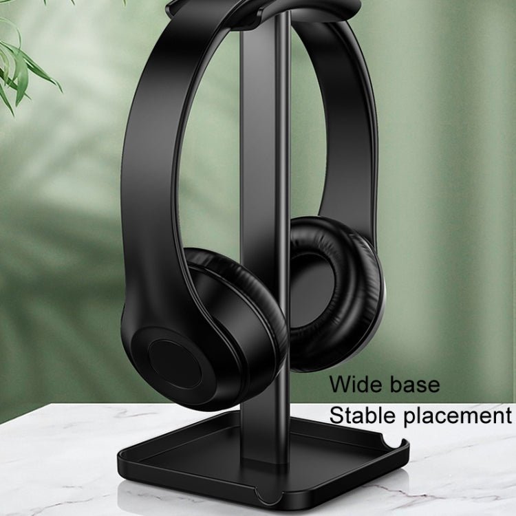 Desktop Headphone Holder Cell Phone Tablet Stand(Black) - Headset Stand by buy2fix | Online Shopping UK | buy2fix