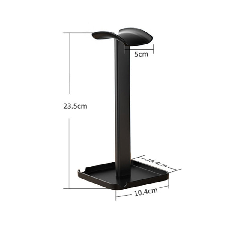 Desktop Headphone Holder Cell Phone Tablet Stand(Black) - Headset Stand by buy2fix | Online Shopping UK | buy2fix