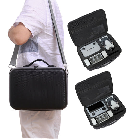 For DJI MINI 4 PRO Suitcase Backpack Messenger Bag Organizer(Pu Diamond Pattern) - Carry Cases & Bags by buy2fix | Online Shopping UK | buy2fix