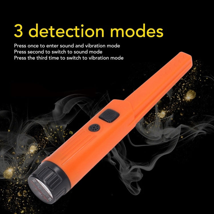 Mini Waterproof Handheld Metal Positioning Rod Detector(Orange) - Metal Detector by buy2fix | Online Shopping UK | buy2fix