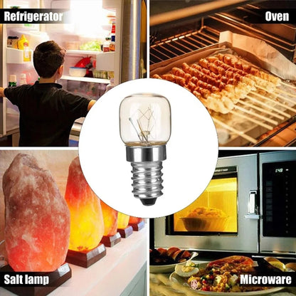 E14 Salt Crystal Lamps High Temperature Resistant Oven Light Bulb, Power: 25W Brass Lamp Head(2700K Warm White) - LED Blubs & Tubes by buy2fix | Online Shopping UK | buy2fix