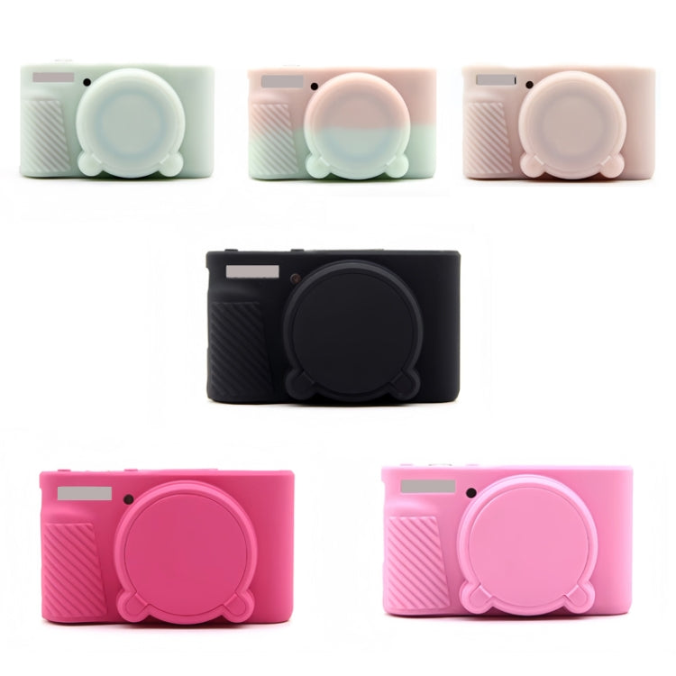 For Canon SX730/SX740 Soft Silicone Protective Case, Color: Black - Protective Case by buy2fix | Online Shopping UK | buy2fix