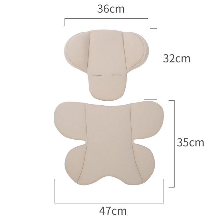 Infant Safety Seat Cushion Four Seasons Universal Stroller Lumbar Protection Pads(Black) - Strollers Accessories by buy2fix | Online Shopping UK | buy2fix