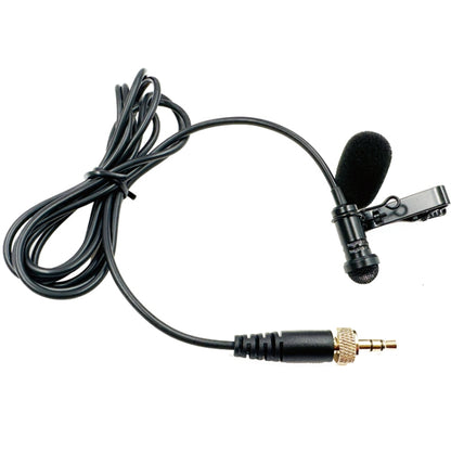 3.5mm Straight Internal Thread Plug Wireless Transmitting Lavalier Microphone, Length: 1.5m(Sponge Cover) - Microphone by buy2fix | Online Shopping UK | buy2fix