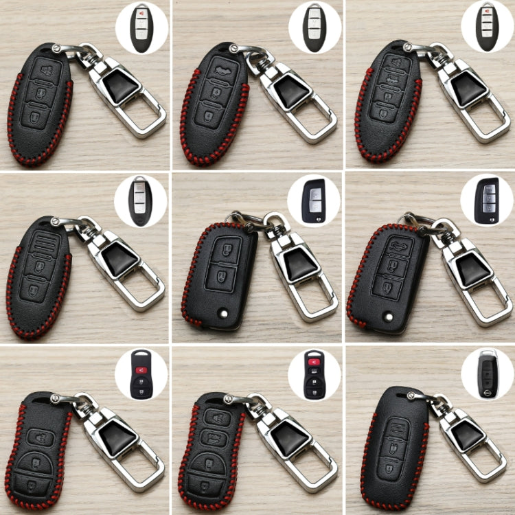 For Nissan Car Key Cover Keychain Anti-lost Number Plate, Style: C - Car Key Cases by buy2fix | Online Shopping UK | buy2fix