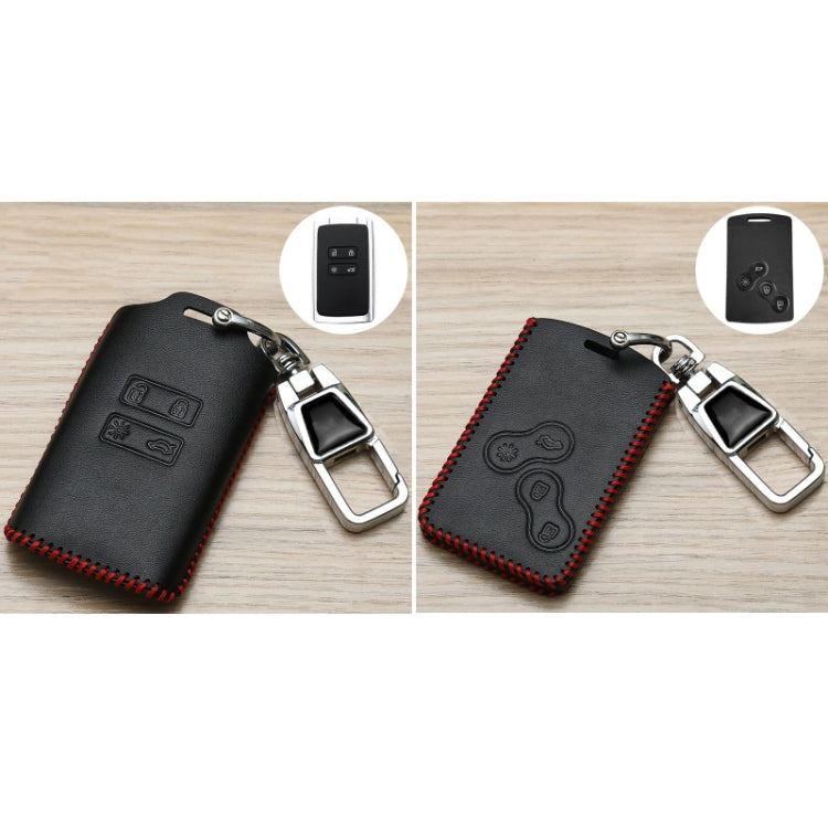 For Renault Car Key Cover Multifunctional Keychain Anti-lost Number Plate(B) - Car Key Cases by buy2fix | Online Shopping UK | buy2fix