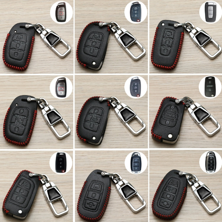 For Hyundai Car Key Cover Multifunctional Keychains Anti-lost Number Plates, Style: G - Car Key Cases by buy2fix | Online Shopping UK | buy2fix