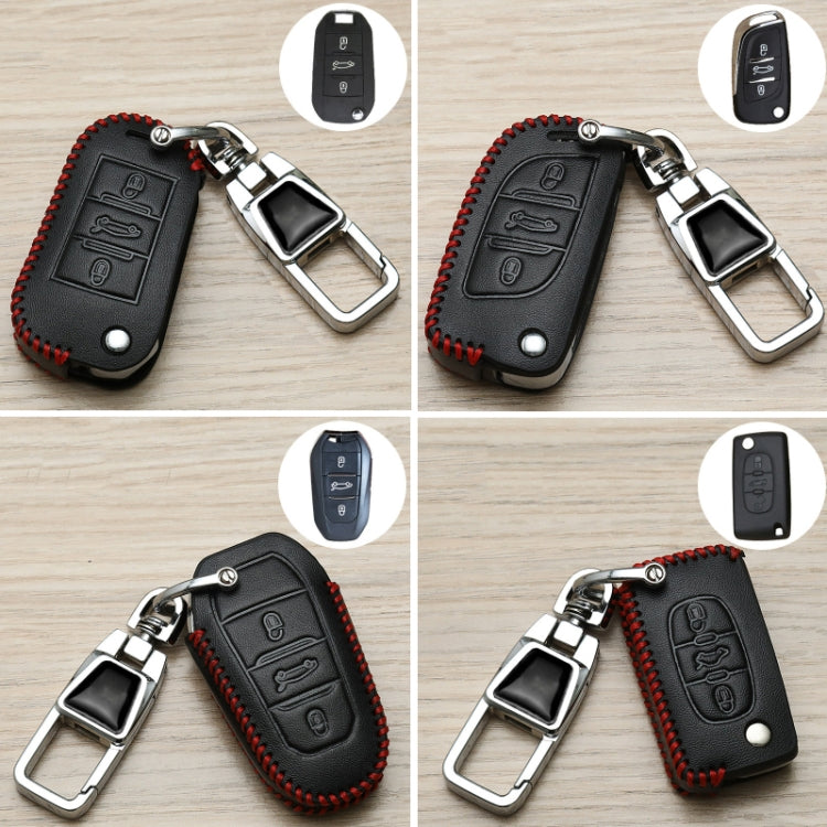 For Citroen Car Key Cover Multifunctional Keychain Anti-lost Number Plate(A) - Car Key Cases by buy2fix | Online Shopping UK | buy2fix