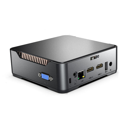 GK3Plus N100 8G+128G UK Plug 12th Intel Alderlake Dual HDMI+VGA Triple Display 4K HD Pocket Mini PC - Windows Mini PCs by buy2fix | Online Shopping UK | buy2fix