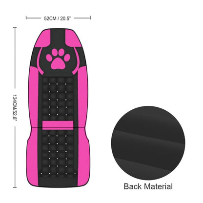 Car Universal Printed Seat Protector Automobile Decoration Supplies, Style: Pink Footprints - Seat Accessories by buy2fix | Online Shopping UK | buy2fix