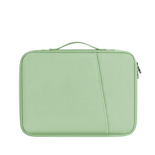 BUBM 13 Inch Tablet Sleeve Bag Laptop Storage Bag Handbag(Green) - 13.3 inch by BUBM | Online Shopping UK | buy2fix