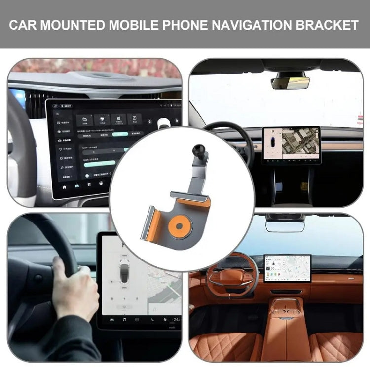 Car Screen Phone Holder Base For Tesla Model 3 And Other Models, Model: Base - Car Holders by buy2fix | Online Shopping UK | buy2fix