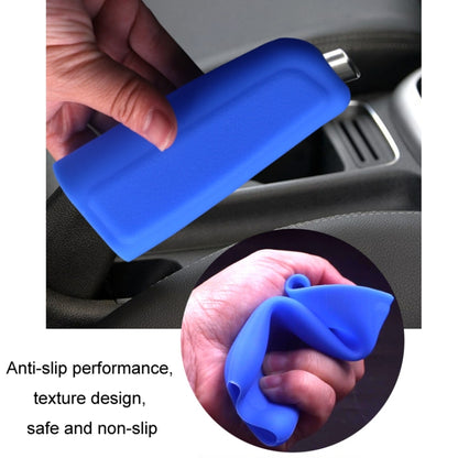 Automotive Silicone Manual Automatic Shift Lever Protective Cover, Size: Gear Shift Blue - Shift Knob by buy2fix | Online Shopping UK | buy2fix