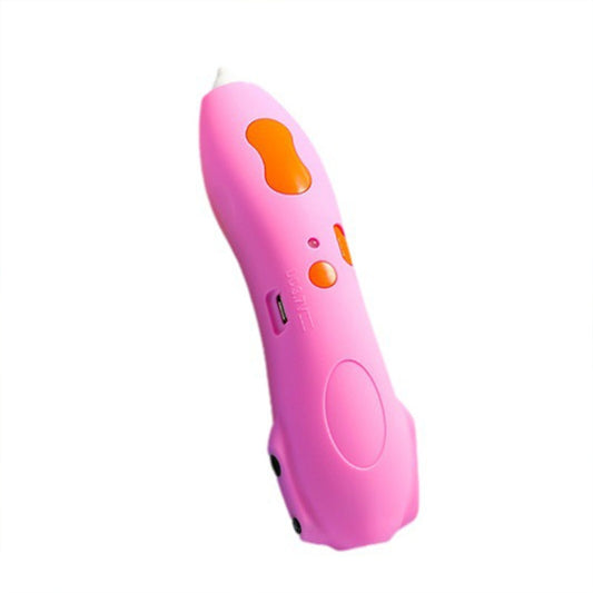 Infrared Sensing Low-temperature 3D Printing Pen Children DIY Graffiti Painting Pen(1000 mAh-Pink) - 3D Printer by buy2fix | Online Shopping UK | buy2fix