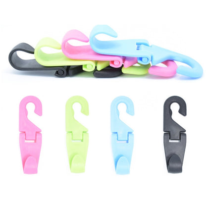 2pcs Mini Car Seat Back Plastic Hook(Random Color Delivery) - Auto Fastener & Clips by buy2fix | Online Shopping UK | buy2fix