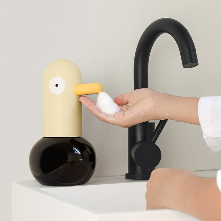 Cute Duck Automatic Foam Soap Dispenser Rechargeable Touchless Hand Washing Machine For Bathroom Kitchen(Yellow) - Soap Dispenser by buy2fix | Online Shopping UK | buy2fix