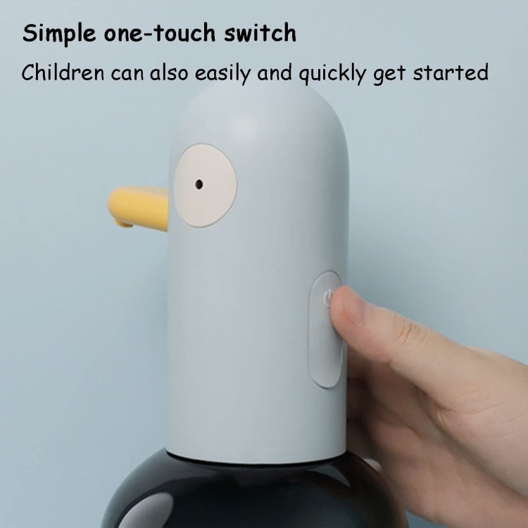 Cute Duck Automatic Foam Soap Dispenser Rechargeable Touchless Hand Washing Machine For Bathroom Kitchen(Yellow) - Soap Dispenser by buy2fix | Online Shopping UK | buy2fix