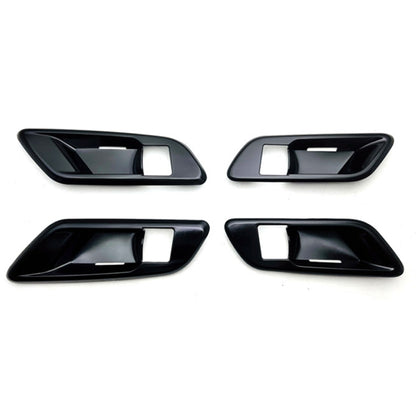 For 2023 Toyota Crown Door Handle Cover Decorative Frame, Style: Right-hand Drive(Black) - Decorative Strip by buy2fix | Online Shopping UK | buy2fix