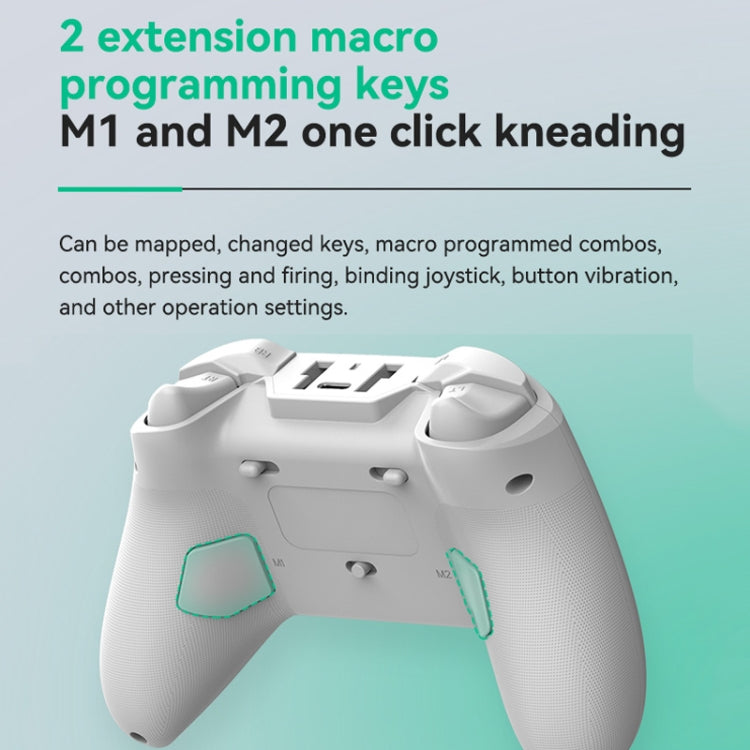 Z03 Wireless Bluetooth Game Controller For Switch / IOS / Android / PC / PS3 / PS4, Spec: White - Gamepads by buy2fix | Online Shopping UK | buy2fix