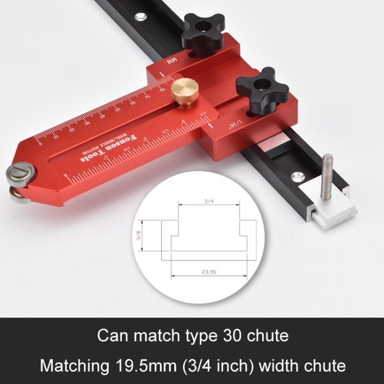 Fonson Woodworking Roller Table Saw Thin Cutting Board Guide Stopper, Model: GD704C - Others by Fonson | Online Shopping UK | buy2fix