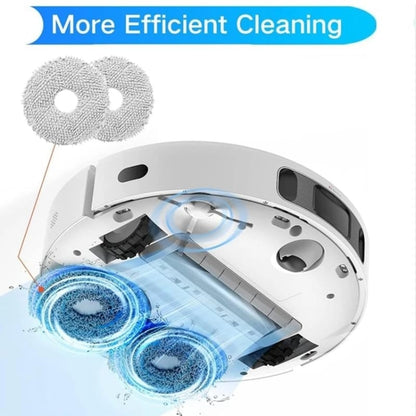 For Dreame L20 Ultra / X20 Pro / X20 Pro Plus Robot Vacuum Accessories 1 Gray Rag - For Xiaomi Accessories by buy2fix | Online Shopping UK | buy2fix