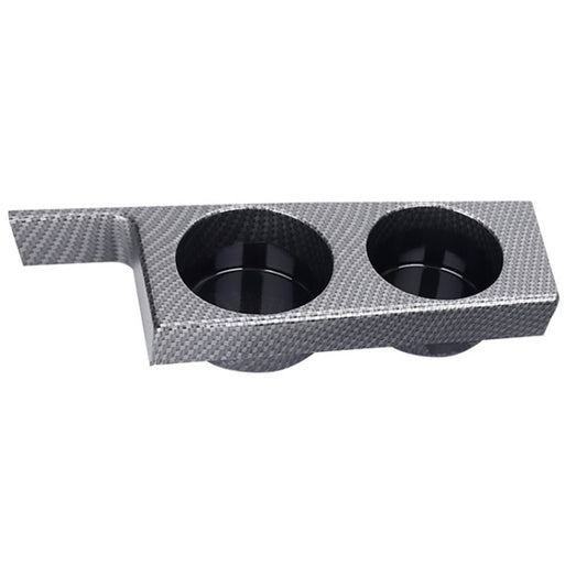 For BMW 5 Series E39/528i/530i/M5 Left-hand Drive Car Central Control Cup Holder, Color: Carbon Grain - Car Drink Holders by buy2fix | Online Shopping UK | buy2fix