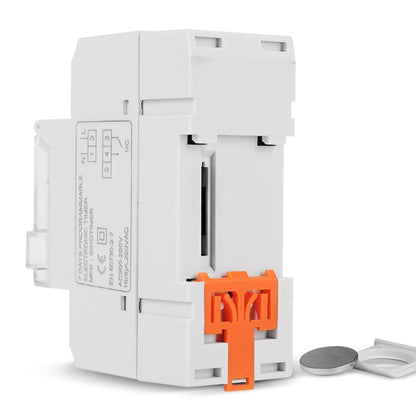 SINOTIMER TM919H-4 12V 16A DIN Rail 4 Pins Voltage Output Digital Switch Timer Automatic Cycle Timing Controller - Switch by SINOTIMER | Online Shopping UK | buy2fix